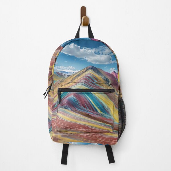 Item preview, Stunning rainbow volcanic mountain landscape designed and sold by dcrc.