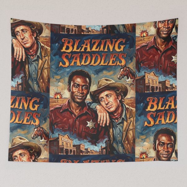Item preview, Blazing Saddles: Never Mind That, Here Comes Mongo! designed and sold by Art's Diner.