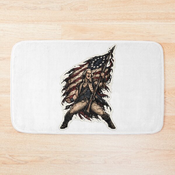 Item preview, George Washington Revolutionary Flag Heroic American History designed and sold by chattsuede.
