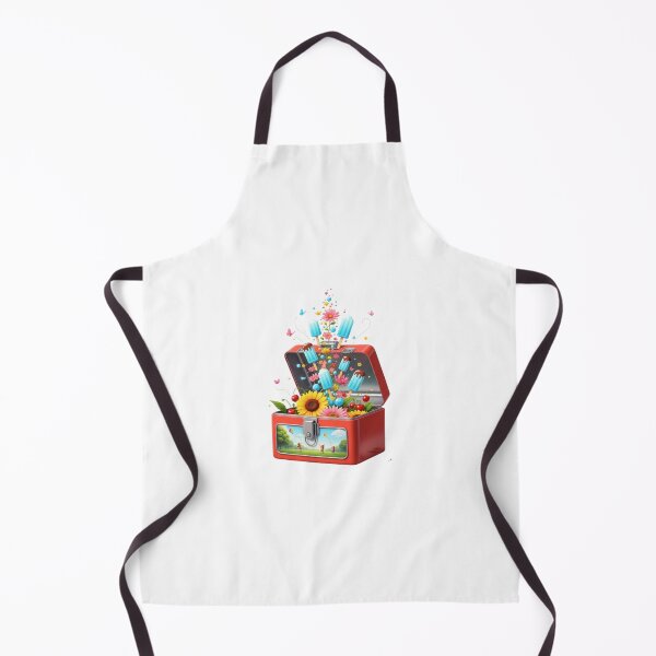 Item preview, Red Lunchbox Summer Treat Illustration designed and sold by AbanoubStore.