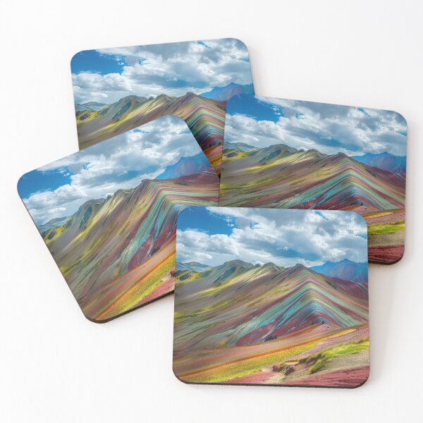Item preview, Stunning rainbow volcanic mountain landscape designed and sold by dcrc.
