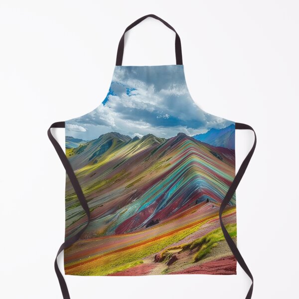 Item preview, Stunning rainbow volcanic mountain landscape designed and sold by dcrc.