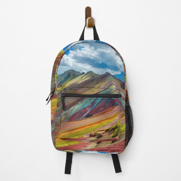 Item preview, Stunning rainbow volcanic mountain landscape designed and sold by dcrc.