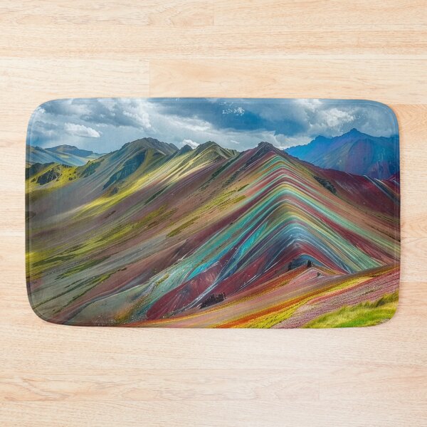 Item preview, Stunning rainbow volcanic mountain landscape designed and sold by dcrc.
