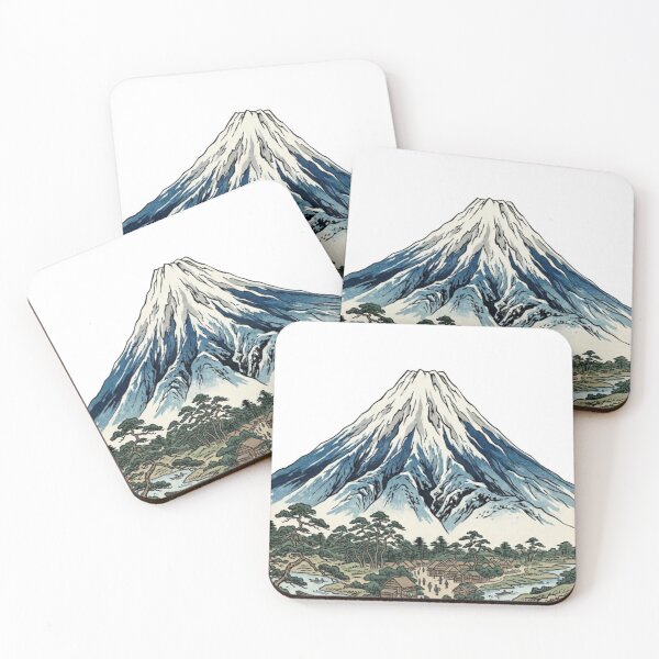 Item preview, Majestic Mount Fuji Landscape | Traditional Japanese Ukiyo-e Art designed and sold by vekotpu.