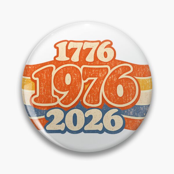 Item preview, Retro American 2026 Anniversary Distressed Flag Commemorative designed and sold by chattsuede.
