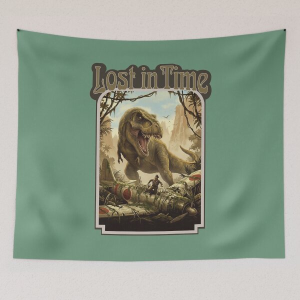 Item preview, Lost in Time Tyrannosaurus Rex Peril designed and sold by Graphic Content Studio.
