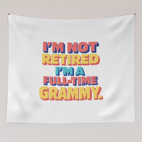 Item preview, Full Time Grammy – Mother’s Day Tribute designed and sold by LuveraxArt.