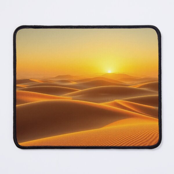 Item preview, Golden Desert Dunes at Sunrise designed and sold by IntelliMindDesigns.