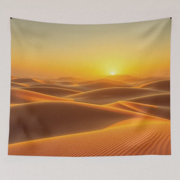 Item preview, Golden Desert Dunes at Sunrise designed and sold by IntelliMindDesigns.