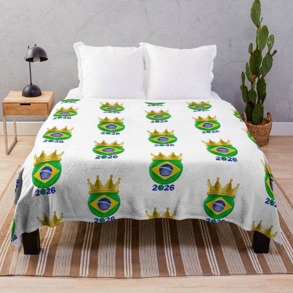 Item preview, Brazil Football Champion Crown 2026 designed and sold by AchraffPrint.