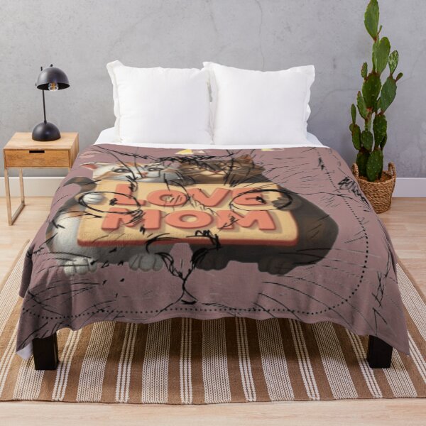 Item preview, Love Mom, I love you Mom, cats and the cat mom! designed and sold by Tama-sirth.