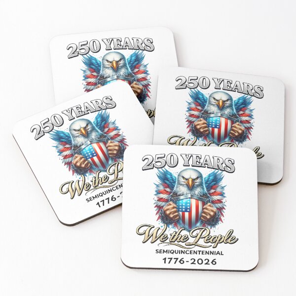 Item preview, 250 Years Freedom 1776-2026 July 4th T-Shirt | USA 250th Anniversary designed and sold by R&BApparel.