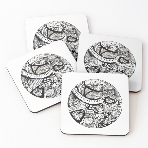 Item preview, Doodle V - round and round designed and sold by InnerChaos.
