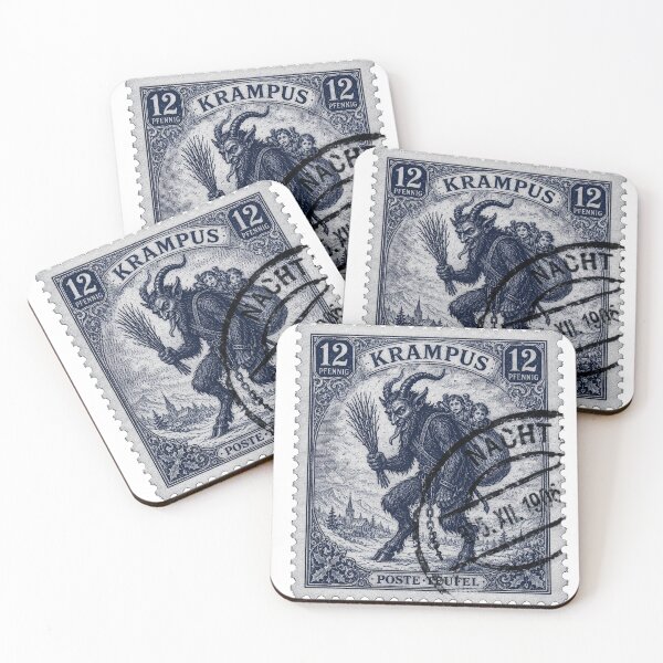 Item preview, Krampus Postage Stamp designed and sold by JJSizzleheimer.