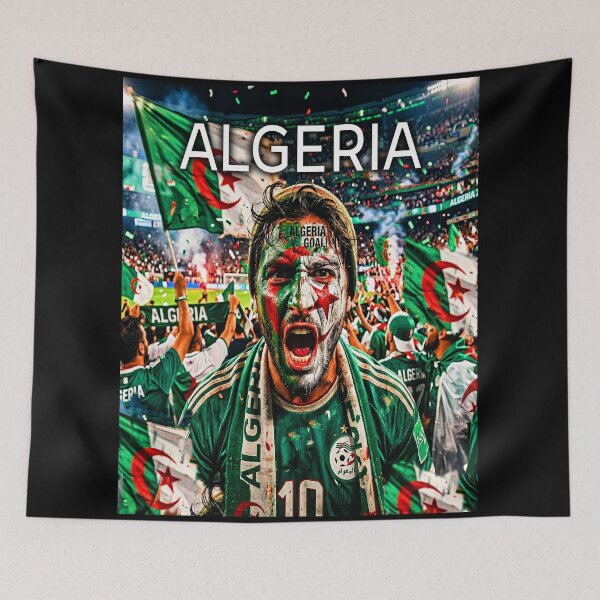 Item preview, ALGERIA FOOTBALL TEAM designed and sold by 500 TON.