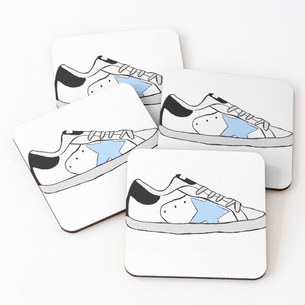 Item preview, Blue Golden Shoe designed and sold by thegildedgoods.