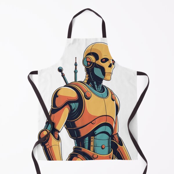 Item preview, Retro Robot T-Shirt — Vintage Sci-Fi Robot Graphic Tee for Science Fiction and Technology Lovers designed and sold by PaleInk.