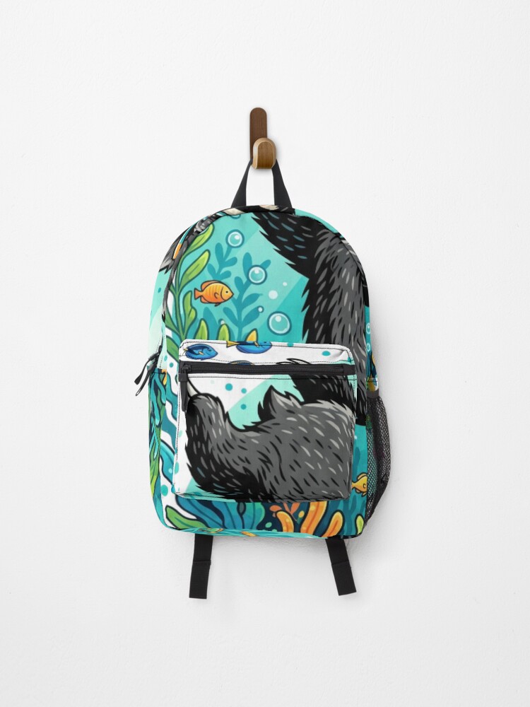 Thumbnail 1 of 3, Backpack, The diving sloth designed and sold by Runglavan.