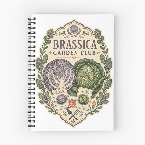 Item preview, Brassica Garden Club Vintage Cabbage Sticker designed and sold by BrentonAndCo.