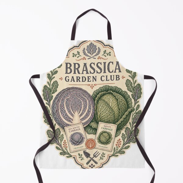 Item preview, Brassica Garden Club Vintage Cabbage Sticker designed and sold by BrentonAndCo.