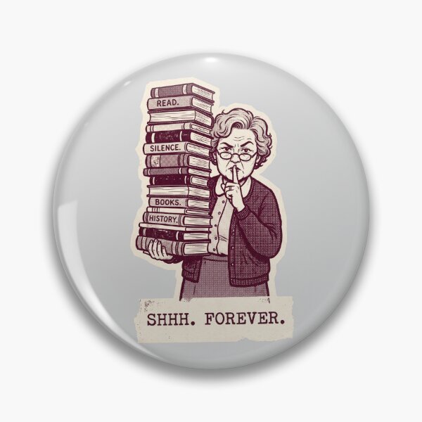 Item preview,  Librarian Quiet Power Print designed and sold by Ortsas.