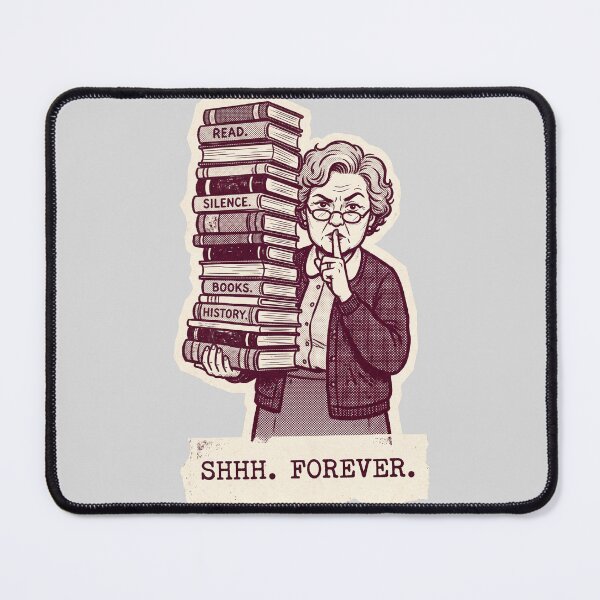 Item preview, Librarian Quiet Power Print designed and sold by Ortsas.