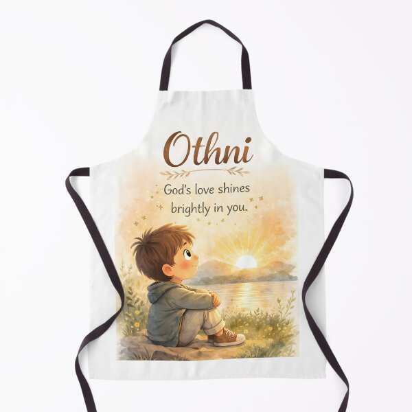 Item preview, Othni Christian Kids Name Gift God’s Love Shines Brightly designed and sold by LoveNurseries.