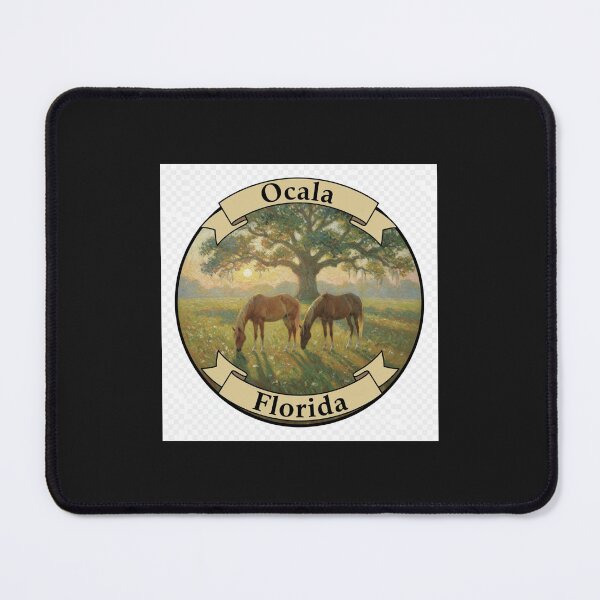 Item preview, Ocala, Florida - Horses and Oak Tree designed and sold by nona003.