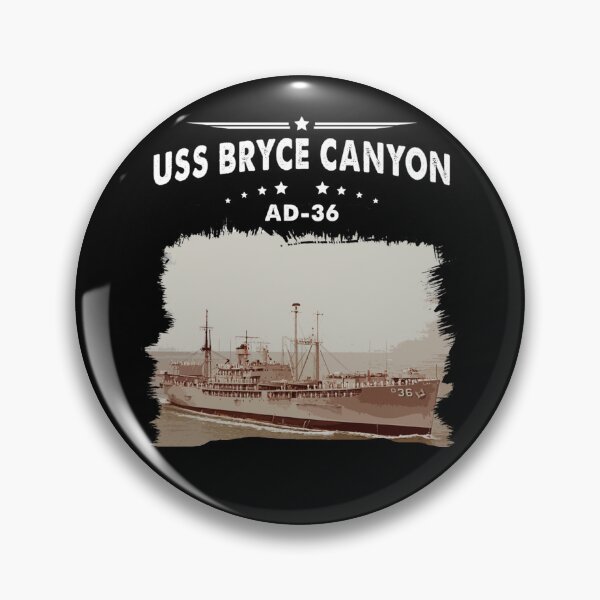 Item preview, USS Bryce Canyon, Navy Veteran Mens Gift Idea Husband, Dad, Grandpa, Father designed and sold by Timeless Bond Designs.