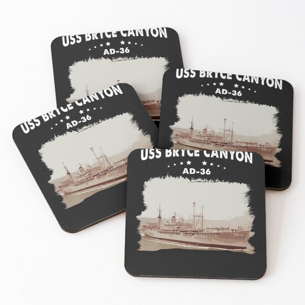 Item preview, USS Bryce Canyon, Navy Veteran Mens Gift Idea Husband, Dad, Grandpa, Father designed and sold by Timeless Bond Designs.