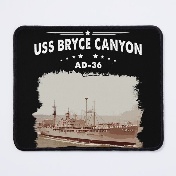 Item preview, USS Bryce Canyon, Navy Veteran Mens Gift Idea Husband, Dad, Grandpa, Father designed and sold by Timeless Bond Designs.