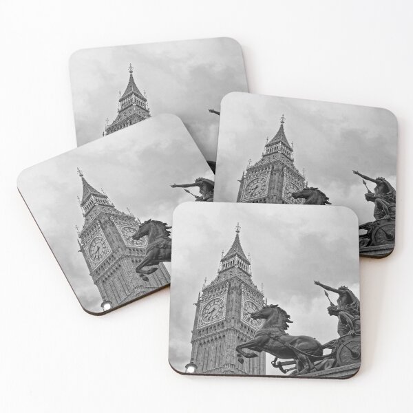 Item preview, Boadicea and Her Daughters statue, Elizabeth Tower, Big Ben, London, England designed and sold by HMBPHOTO.