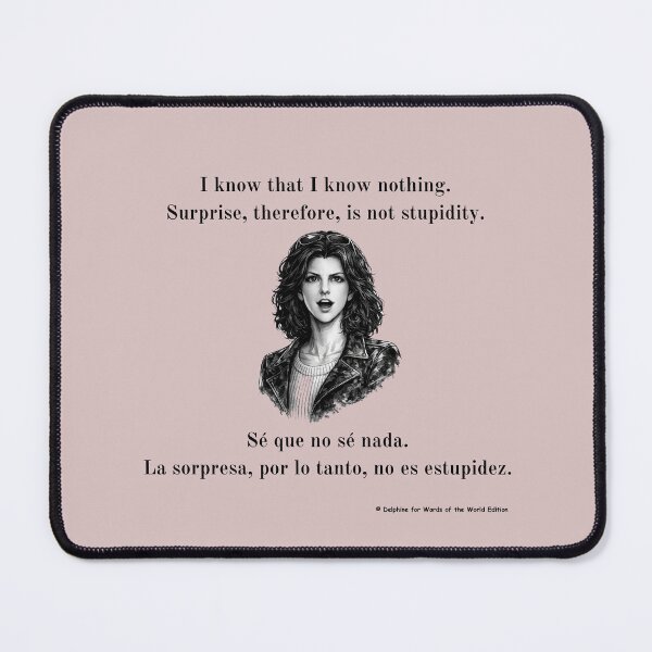 Item preview, Curiosity is not stupidity (+Spanish) designed and sold by Words of the World Edition.
