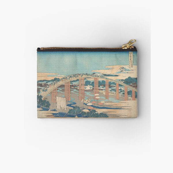 Item preview, Yahagi Bridge at Okazaki on the Tōkaidō (Tōkaidō Okazaki Yahagi no hashi), from the series Remarkable Views of Bridges in Various Provinces (Shokoku meikyō kiran) designed and sold by AntiqueArtz.