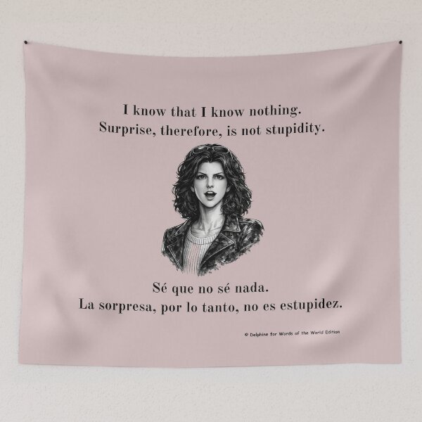 Item preview, Curiosity is not stupidity (+Spanish) designed and sold by Words of the World Edition.