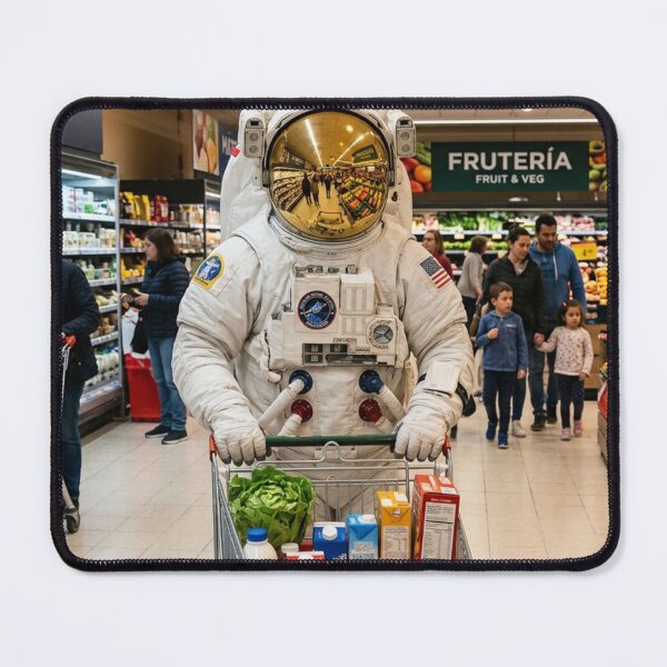 Item preview, One small step for lettuce: Astronaut in the supermarket designed and sold by Archive Studio.