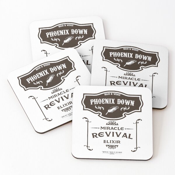 Item preview, Phoenix Down - Miracle Revival Elixir designed and sold by azoandray.