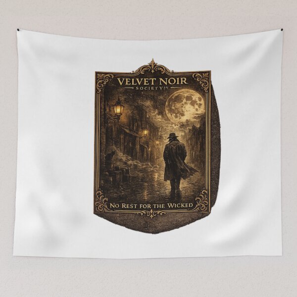 Item preview, Velvet Noir Society™ – No Rest For The Wicked designed and sold by DailyTrendFinds.