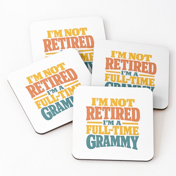 Item preview, Im Not Retired Im A Full Time Grammy designed and sold by LuveraxArt.