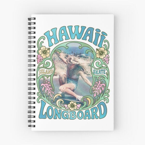 Item preview, Hawaii Longboard Island Skate Tropical Design designed and sold by trajeado14.