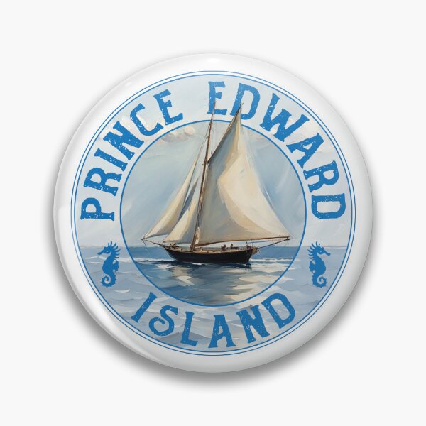 Item preview, Prince Edward Island Canada Vintage Sailboat Design designed and sold by Futurebeachbum.
