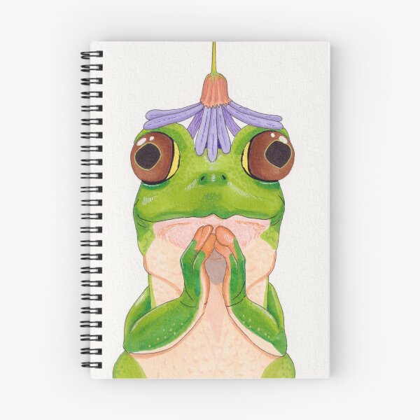 Item preview, Cute Frog Deep in Thought designed and sold by Strange Garden Studio.