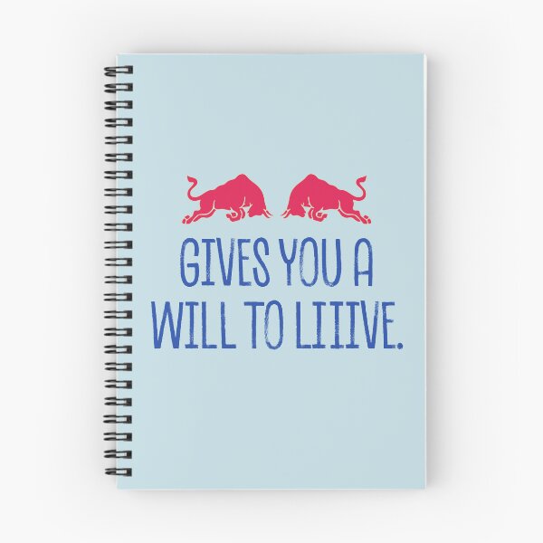 Item preview, Gives You A Will To Liiive - Double Bull Energy Drink (Blue & Red) designed and sold by JsscDesigns.