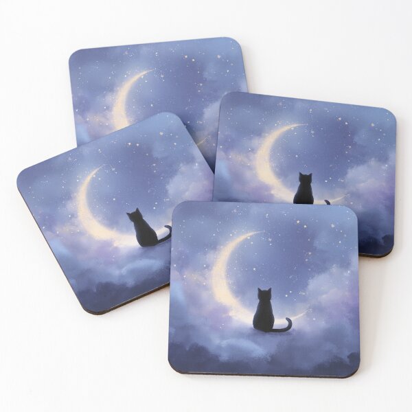 Item preview, Mystical Moon Cat designed and sold by MegaBlackMarket.