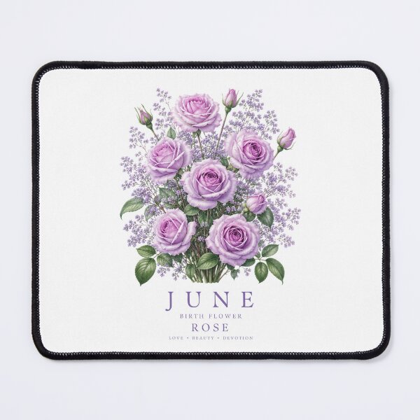 Item preview, June Birth Flower Rose T-Shirt | Born to Bloom Birth Month Flower June Rose Shirt June Birthday Gift Rose Flower Tee designed and sold by Panom Suavichien.