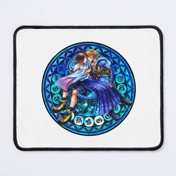 Item preview, Tidus And Yuna Stained Glass Final Fantasy designed and sold by azoandray.