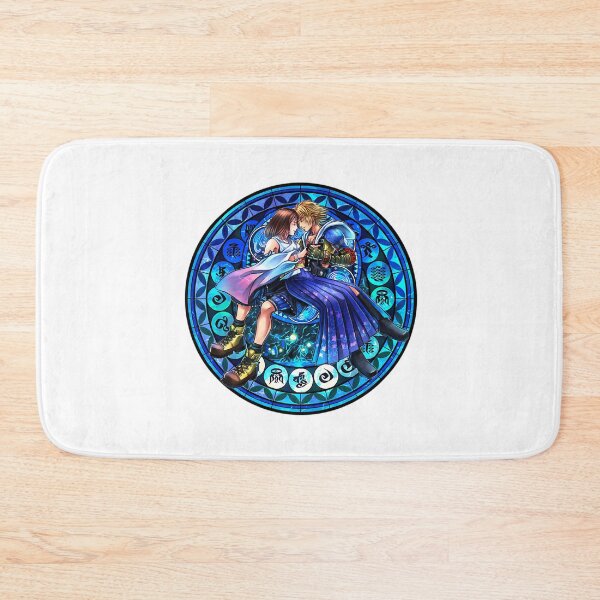 Item preview, Tidus And Yuna Stained Glass Final Fantasy designed and sold by azoandray.