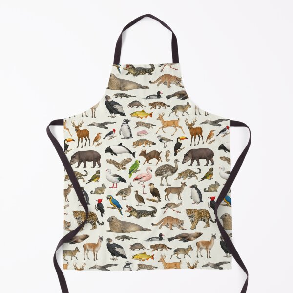Item preview, Animals of Argentina Retro Wildlife Identification Chart designed and sold by kakarikihill.