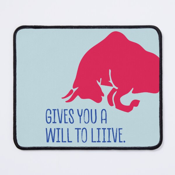 Item preview, Gives You A Will To Liiive - Energy Drink (Blue & Red) designed and sold by JsscDesigns.